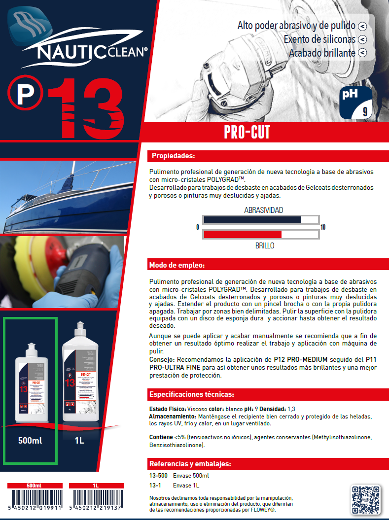 13 PRO CUT 500ML